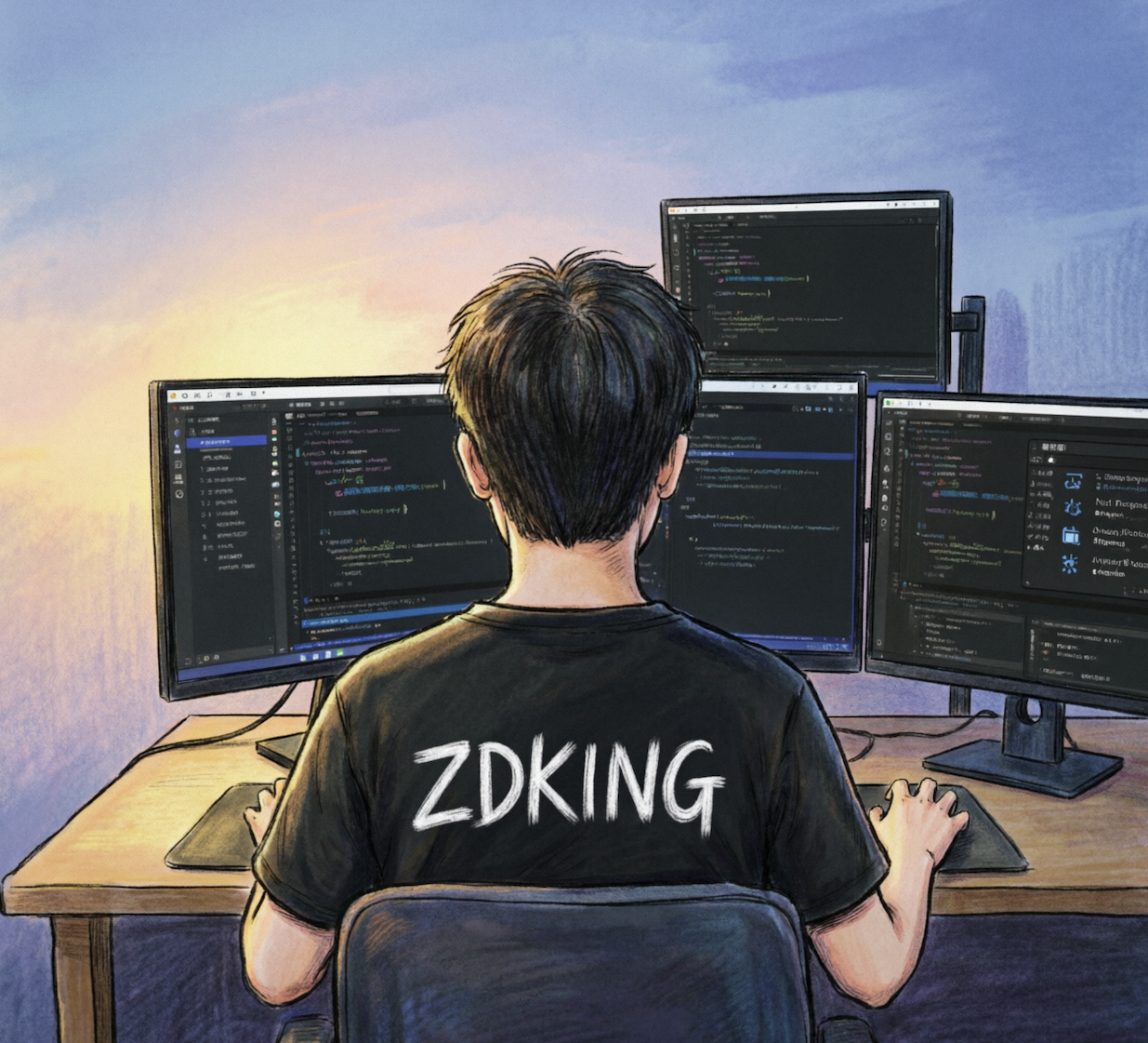 软件开发代码界面